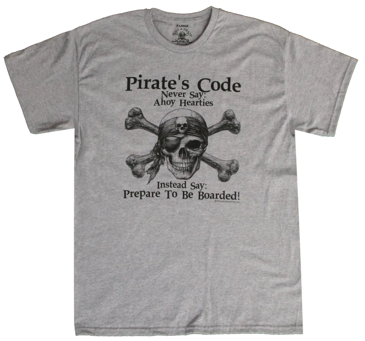 "Pirate's Code" Pirate T-Shirt - Image 2