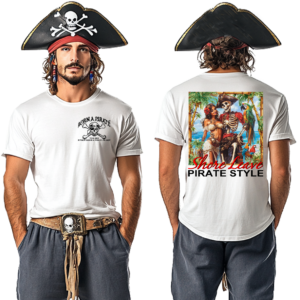 Shore Leave Pirate Style T-Shirt