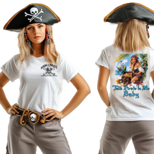 Talk Pirate to Me Baby Pirate T-Shirt